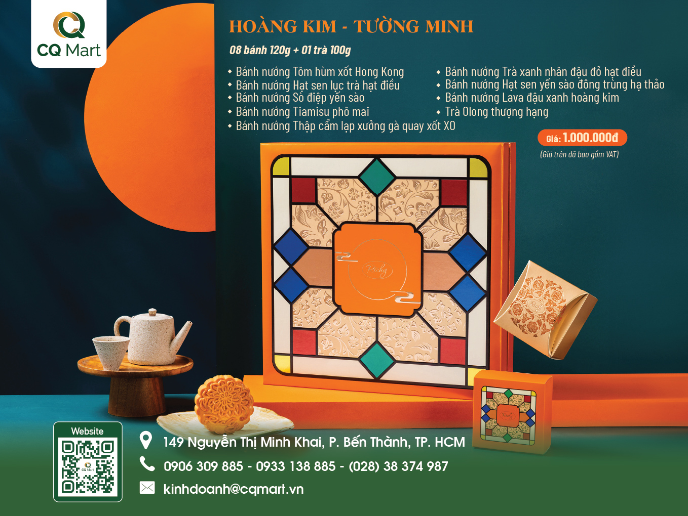 Bánh trung thu Richy Hoàng Kim - Tường Minh