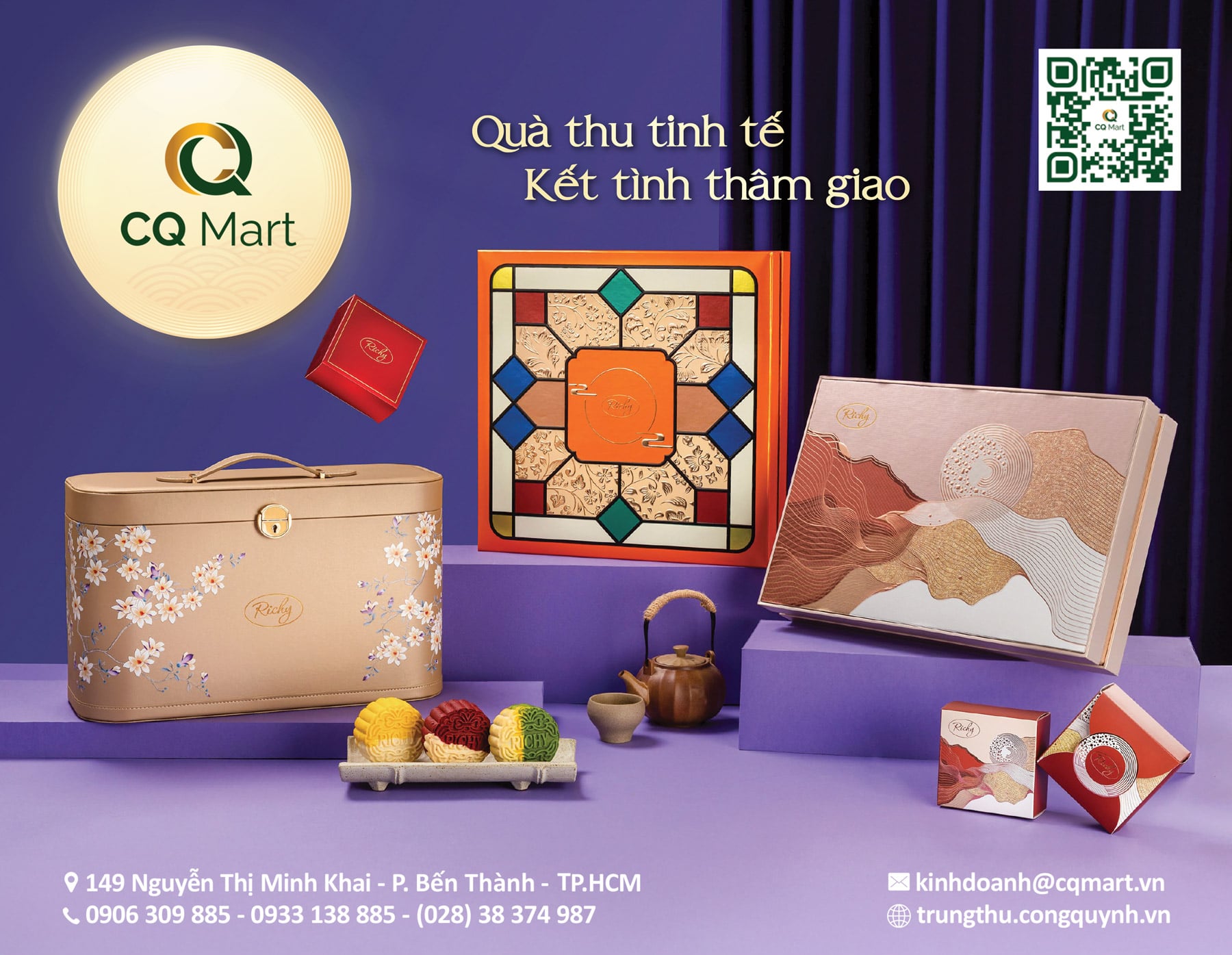 Bánh trung thu Richy - Hộp tự chọn