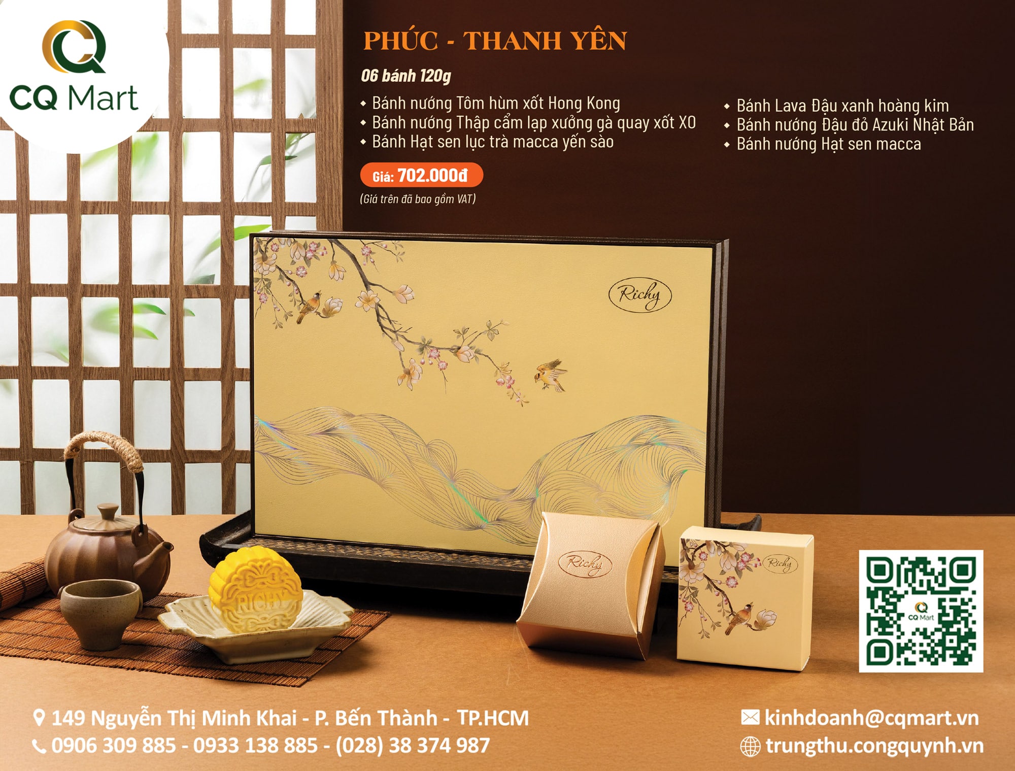Bánh trung thu Richy Phúc - Thanh Yên