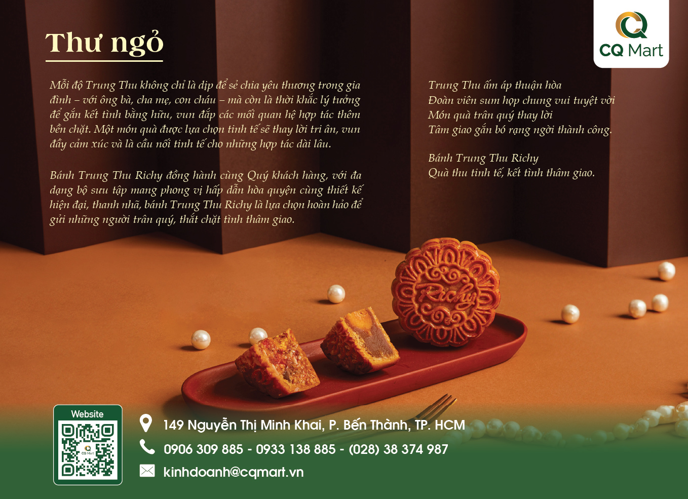 Bánh trung thu Richy Thu - Phú Quý (Cam)