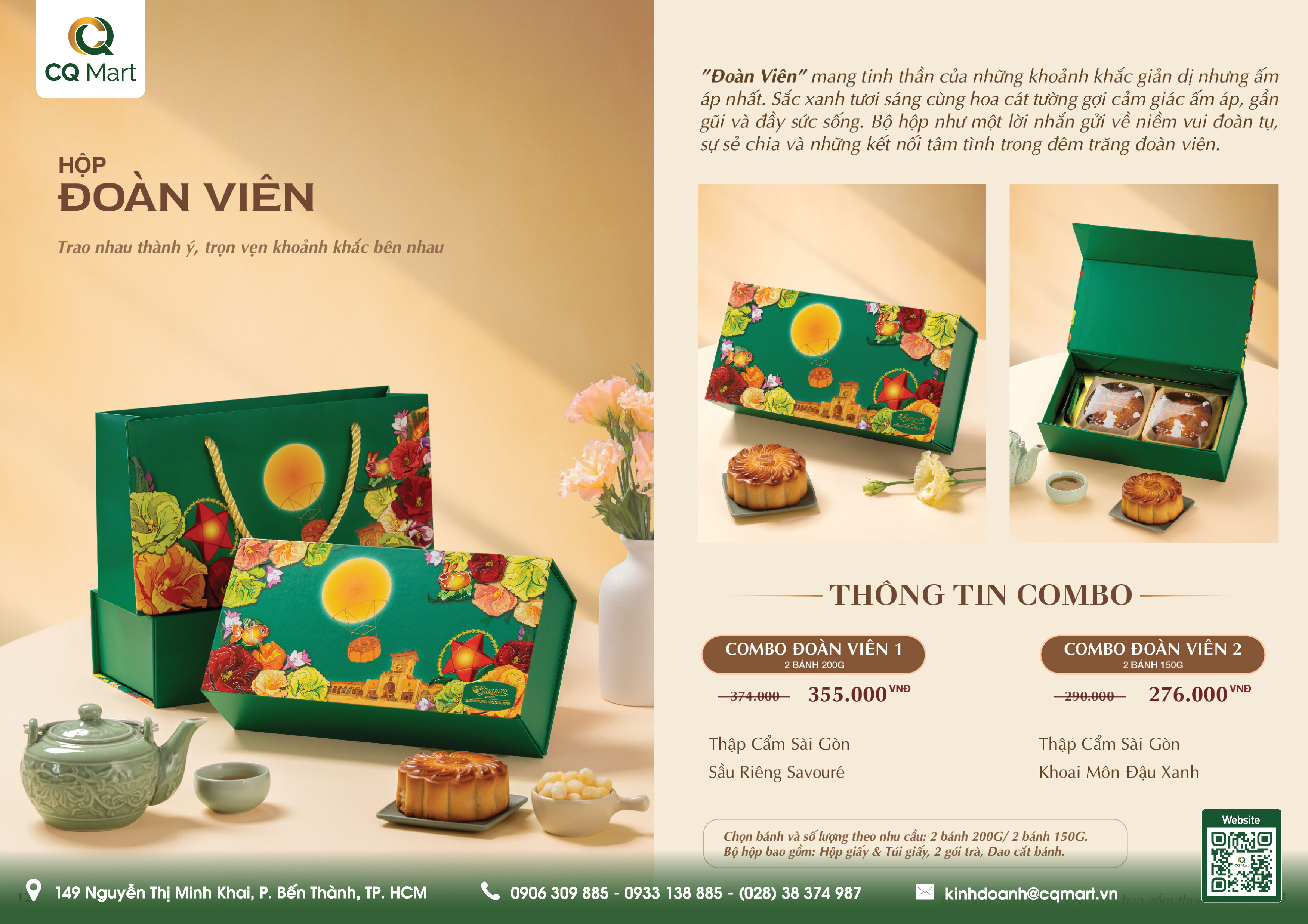Bánh Trung Thu Savouré - Hộp Đoàn Viên 1