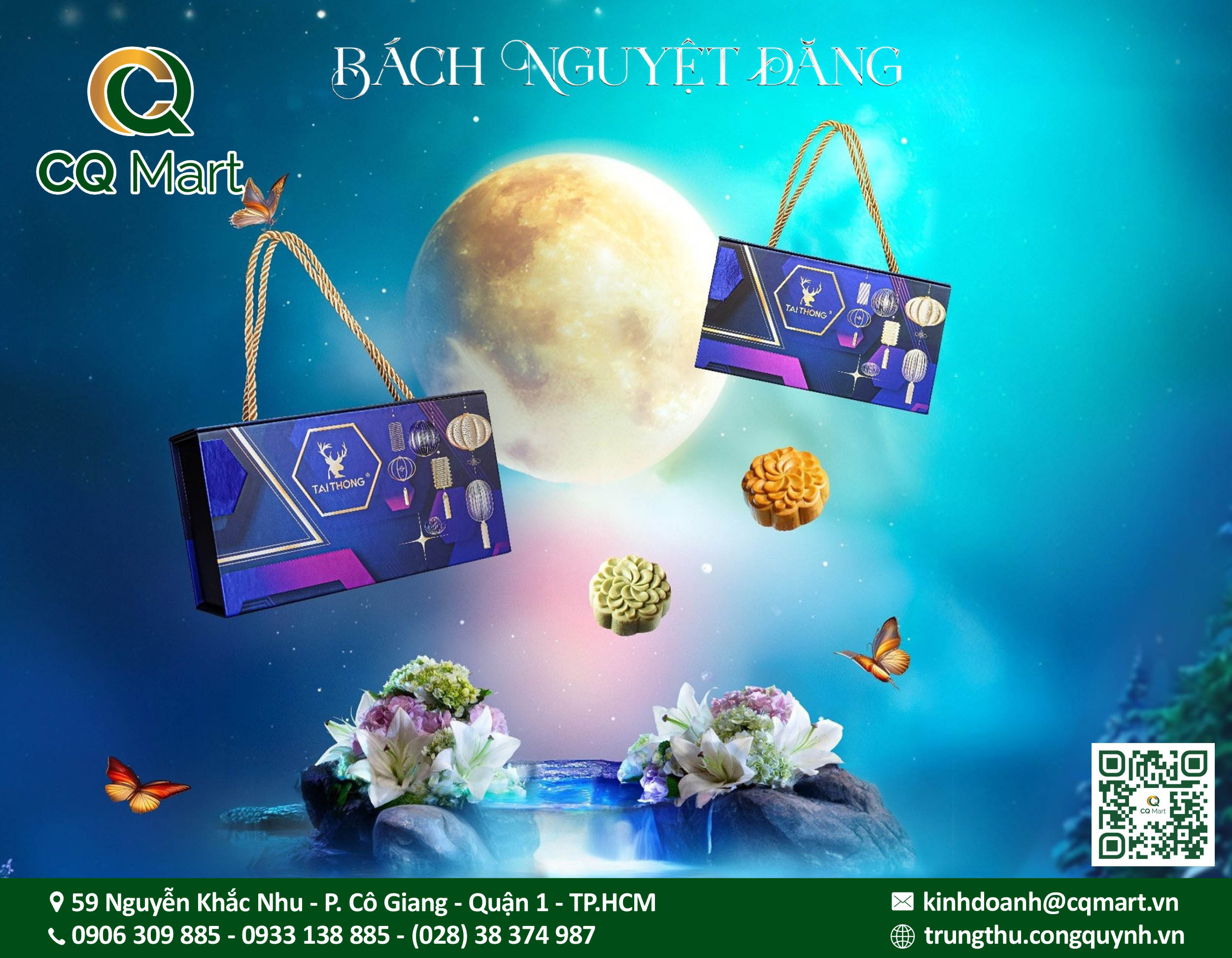 Bánh Trung Thu Tai Thong 2024 Bách Nguyệt Đăng Set 14