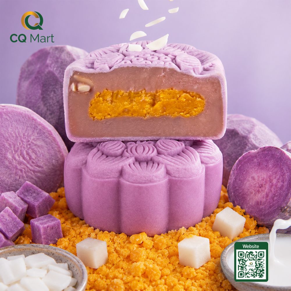 Bánh trung thu Taithong Khoai Môn Sữa Dừa Trứng Muối