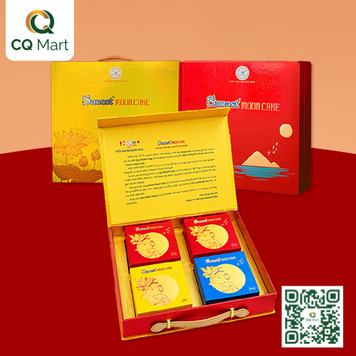 Bánh Trung Thu Yến Sào Khánh Hòa - Hộp H4/200 2C2M