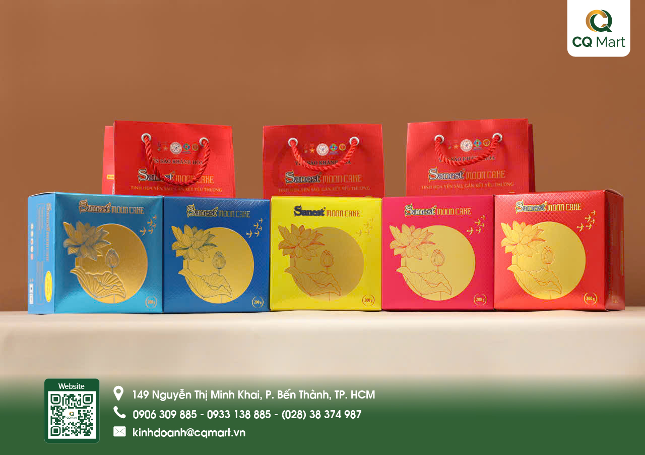 Bánh Trung Thu Yến Sào Khánh Hòa - Hộp 1 Bánh