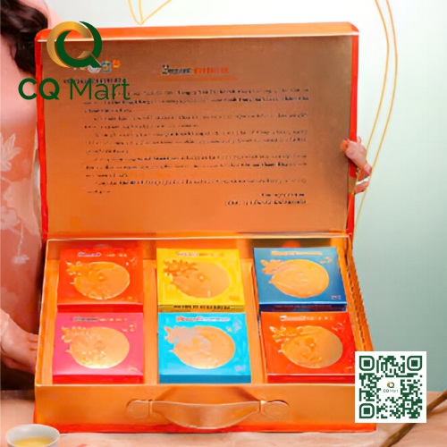 Bánh Trung Thu Yến Sào Khánh Hòa - Hộp 6 Bánh