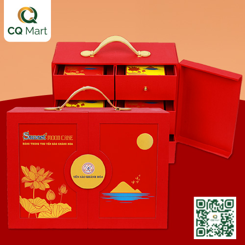 Bánh Trung Thu Yến Sào Khánh Hòa - Hộp H6/QT