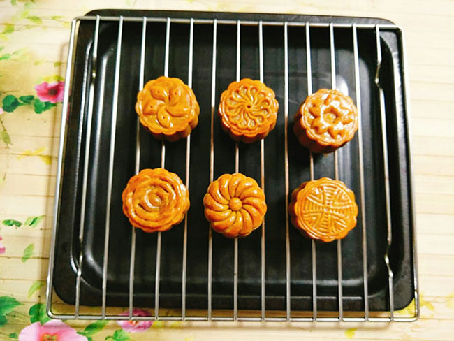 bánh trung thu chay nướng