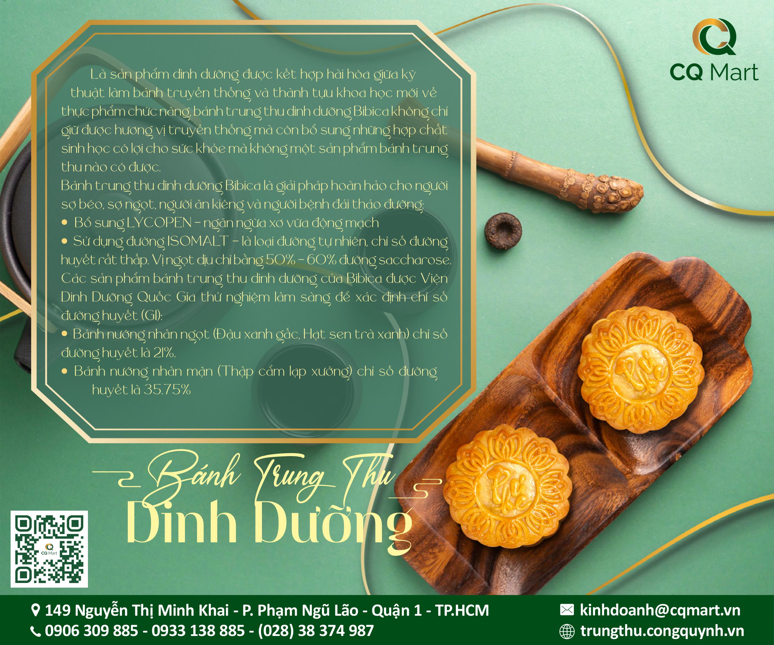 Bánh trung thu dinh dưỡng