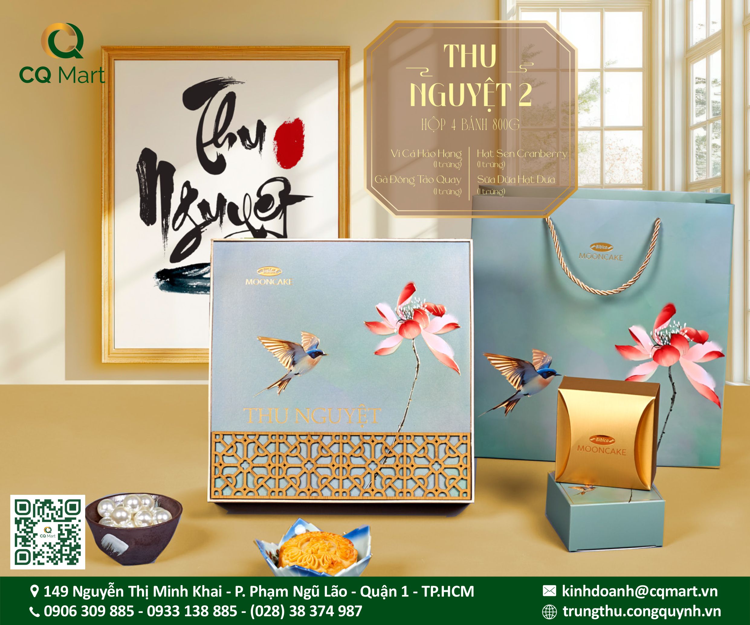 Bánh trung thu Thu Nguyệt 2